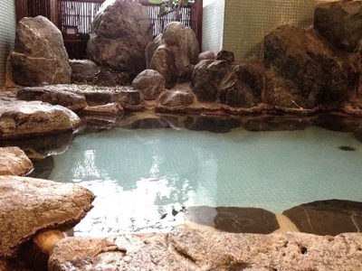 大浴場（かけ流し）_温泉旅館水月