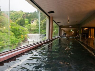 ホテル山水荘の大浴場