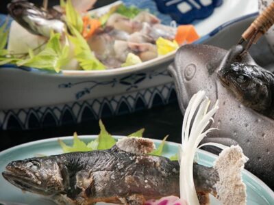 ホテル山水荘の別注料理