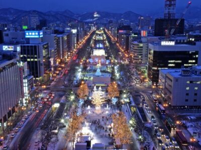 札幌市内の夜景