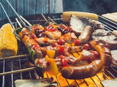 BBQの風景