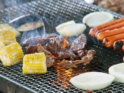 BBQの様子