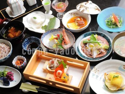 土湯温泉旅館　会席料理