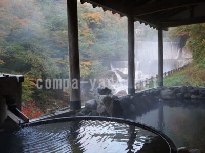 土湯温泉旅館　露天風呂
