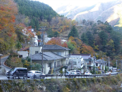 梅ヶ島温泉の外観
