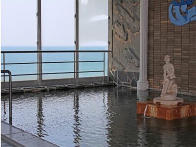 景色の見える大浴場