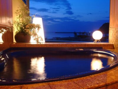 大浴場：夜