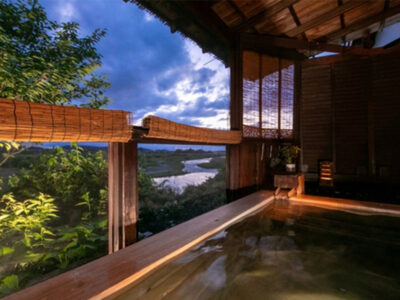 客室露天風呂