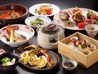 夕食の会席料理