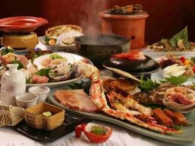 夕食の会席料理