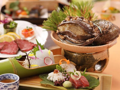 会席料理_男鹿萬盛閣