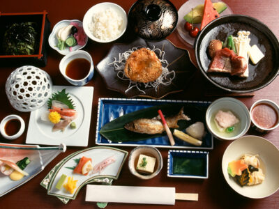 川魚の会席料理