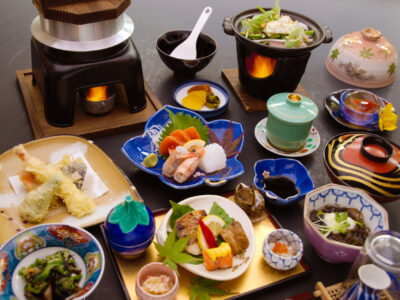 豪華な和食会席