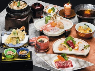 鍋がメインの和食会席