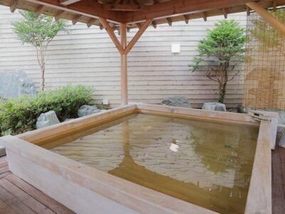 泉質のいい露天風呂